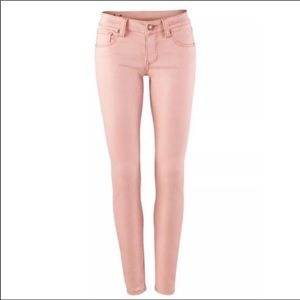 Cabi pink skinny jeans